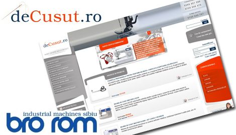 Online Store - Bro RomWeb design Sibiu