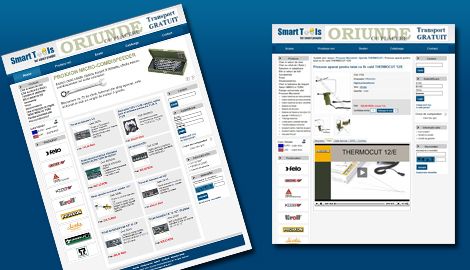 Online Store - Smart ToolsWeb design Sibiu