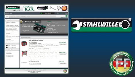 Online Store - StahlwilleWeb design Sibiu