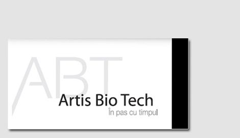 Identity Website - Artis Bio TechWeb design Sibiu