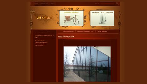 Identity Website - Util AmbientWeb design Sibiu
